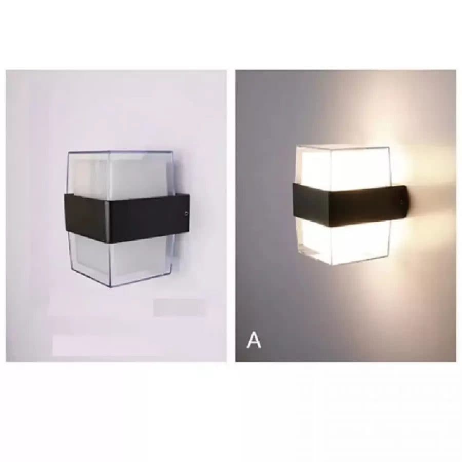 Aplica LED Exterior Flippy Kennedy 12W Alb Negru — imagine 9