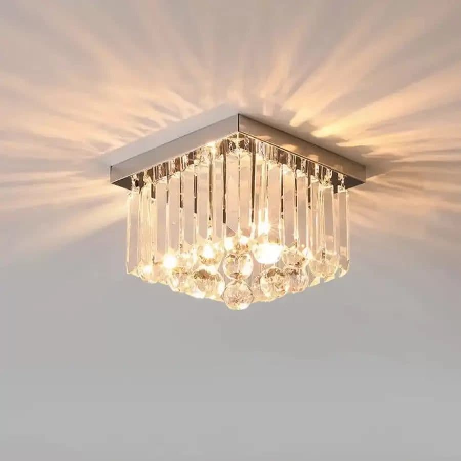 Lustra Cristal Flippy MARTINEZ Linear Luxe, Crom Lucios, 4x E14 — imagine 5