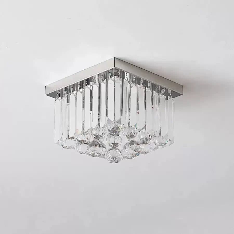 Lustra Cristal Flippy MARTINEZ Linear Luxe, Crom Lucios, 4x E14 — imagine 6