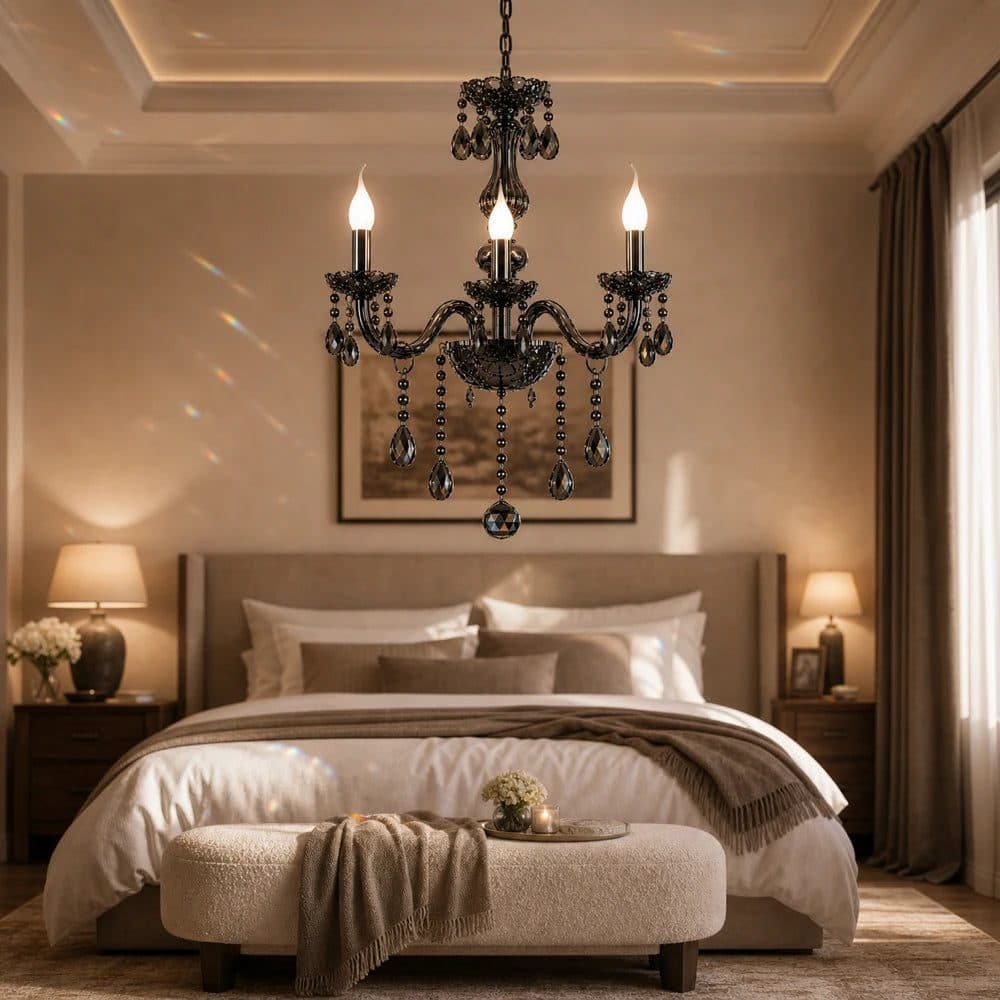 Candelabru Flippy AUGUST Eleganza 3xE14 Diametru 48cm Argintiu Inaltime Reglabila — imagine 11