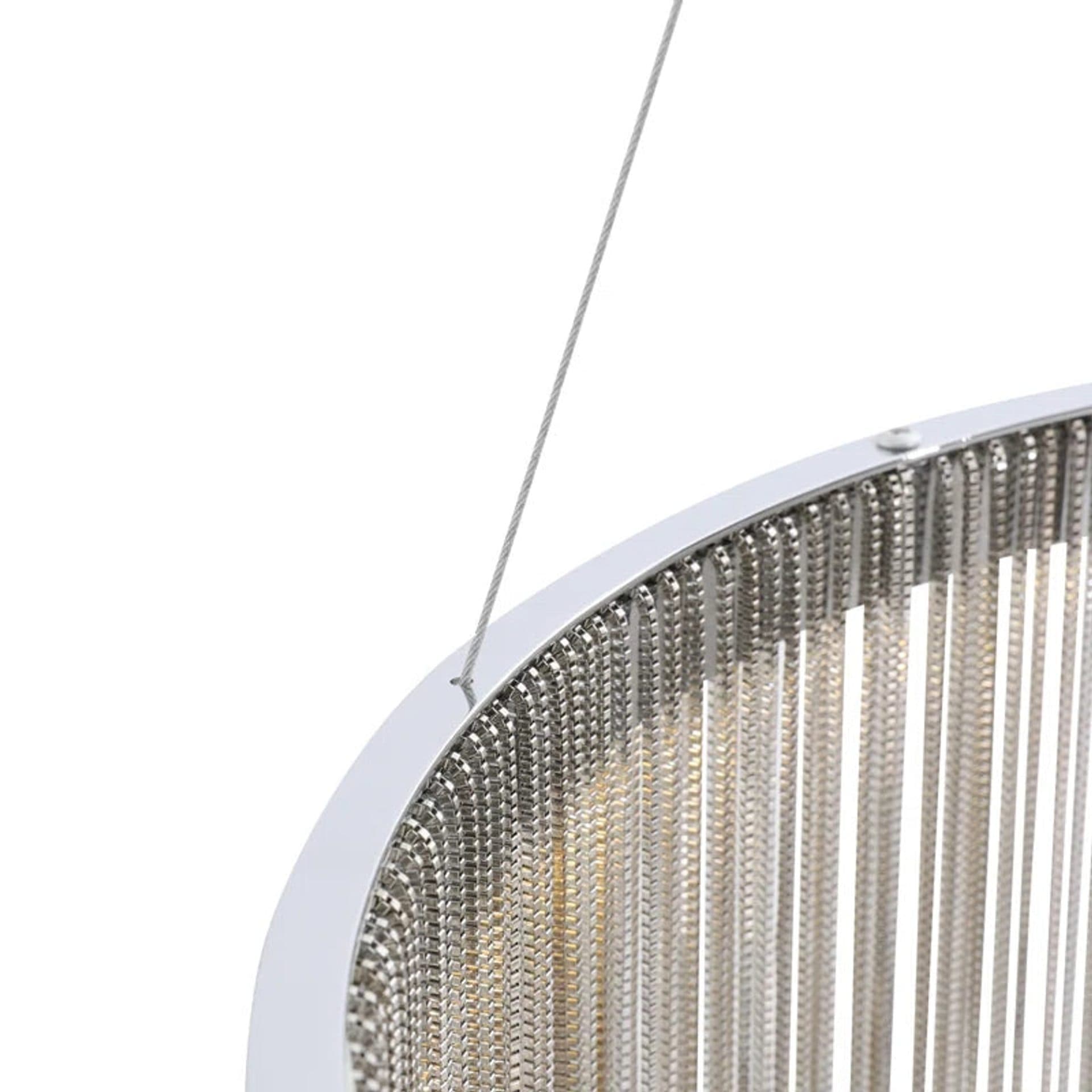 Lustra LED suspendata Flippy ILLUMINA MAGNUS 32W Argintiu — imagine 4
