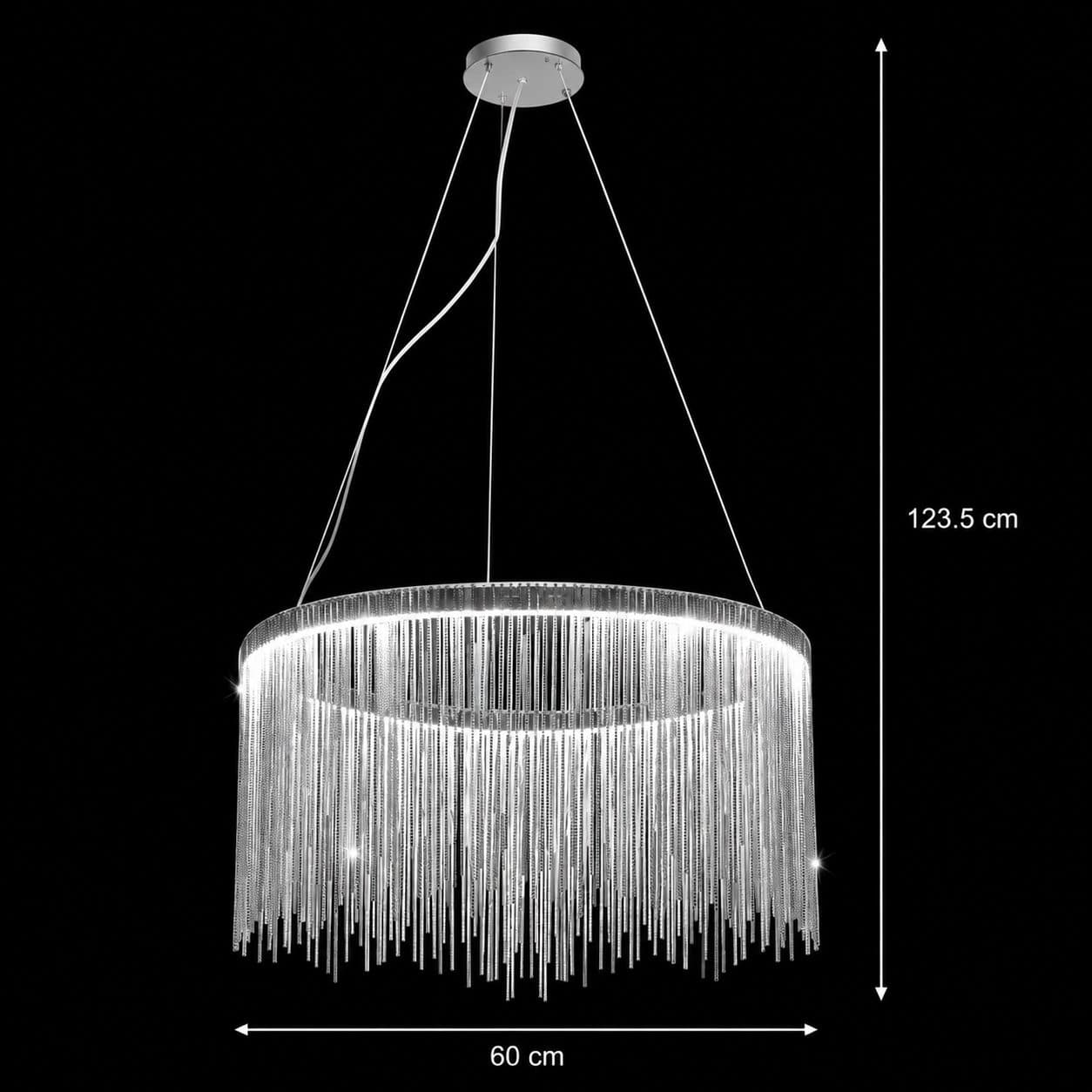 Lustra LED suspendata Flippy ILLUMINA MAGNUS 38W — imagine 11