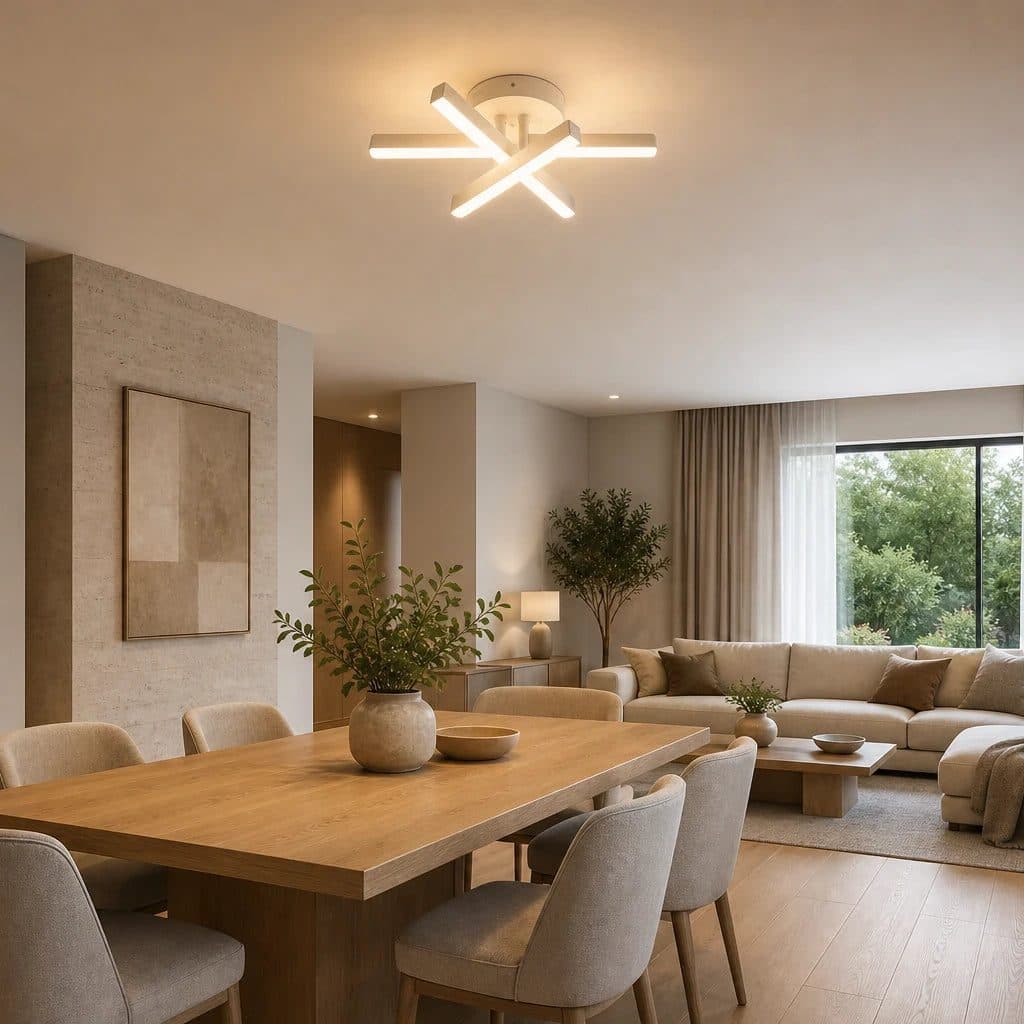 Lustra LED Flippy 26W Alb Metal Lumina Rece Calda Neutra — imagine 12