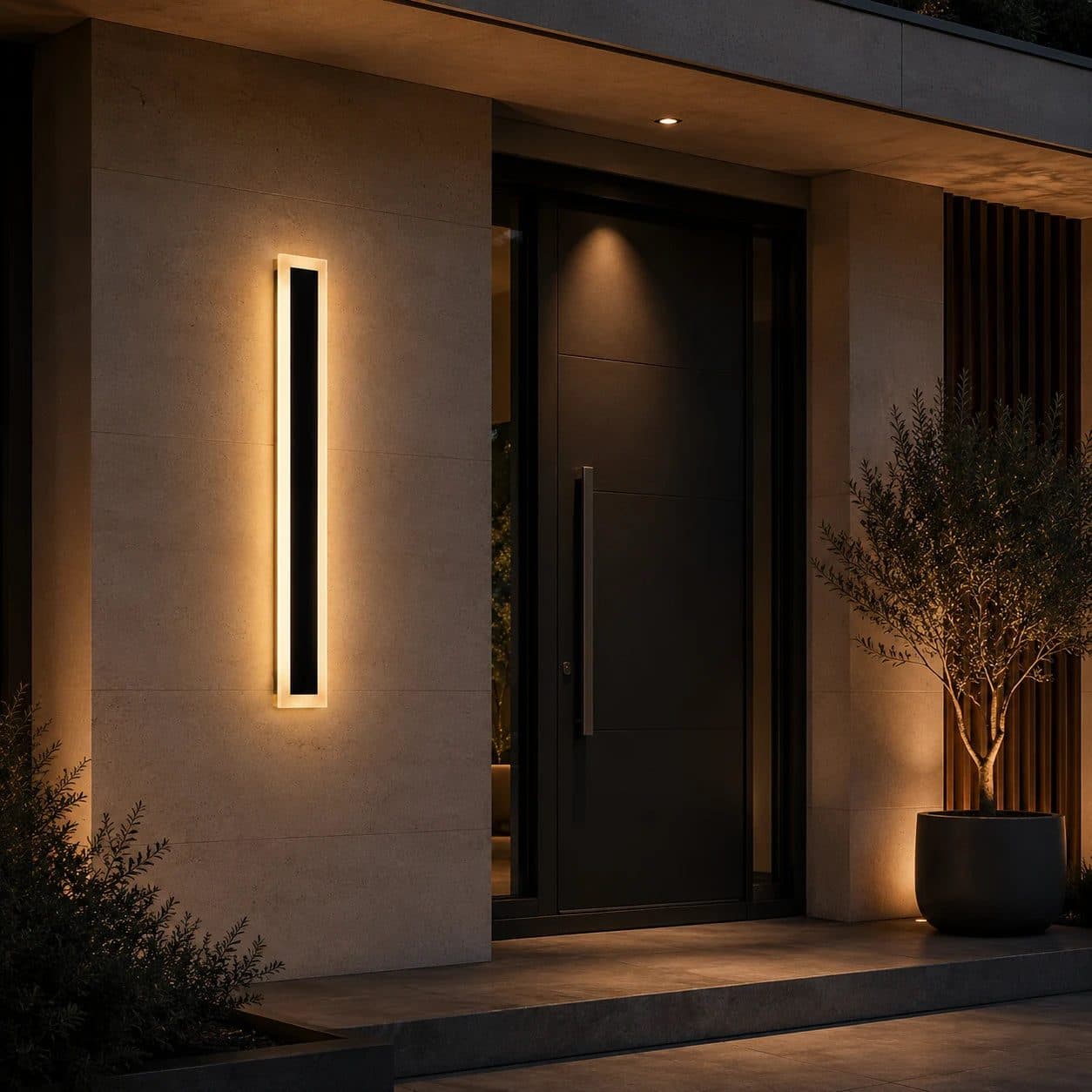Aplica LED de Exterior Flippy 30cm 4W IP65 Metal Negru — imagine 9