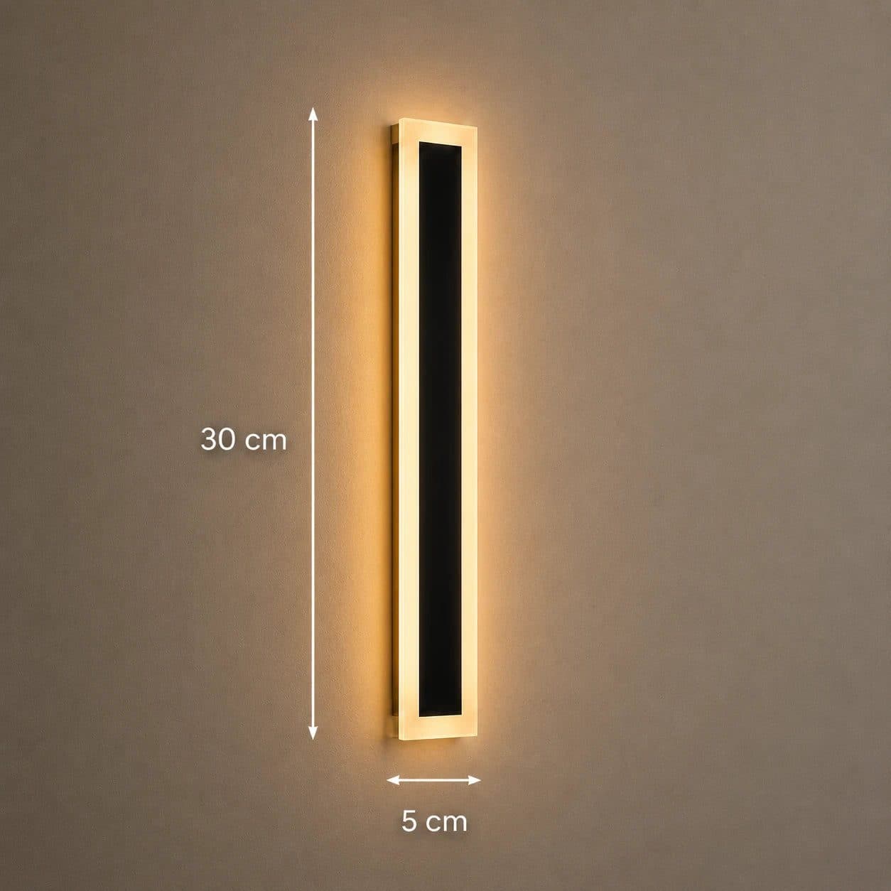 Aplica LED de Exterior Flippy 30cm 4W IP65 Metal Negru — imagine 10