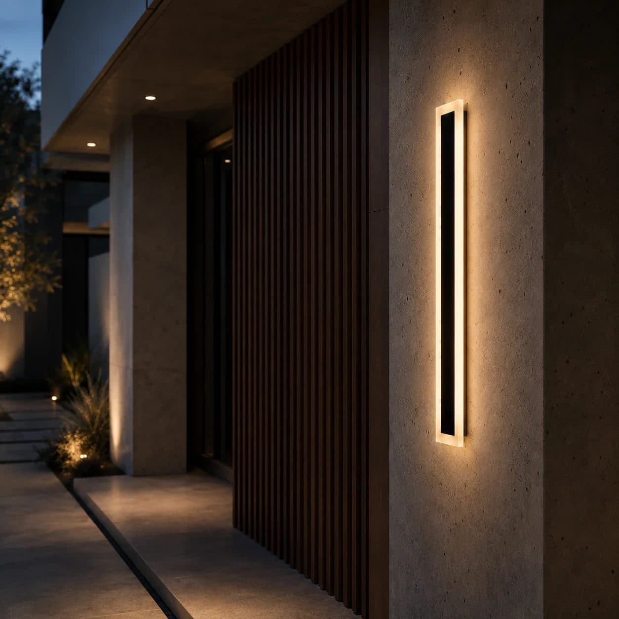 Aplica LED de Exterior Flippy 30cm 4W IP65 Metal Negru — imagine 12