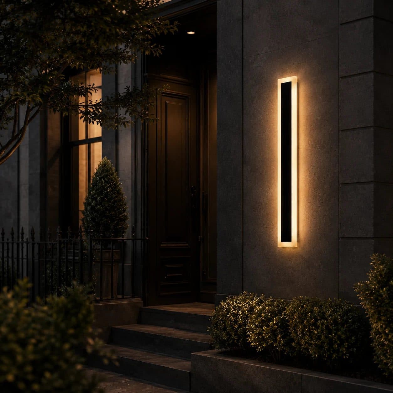 Aplica LED de Exterior Flippy 30cm 4W IP65 Metal Negru — imagine 14