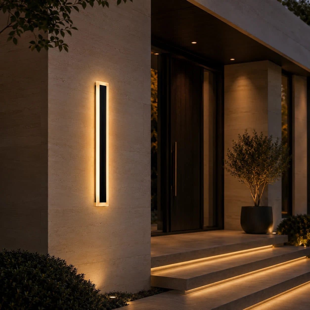 Aplica LED de Exterior Flippy 30cm 4W IP65 Metal Negru — imagine 15