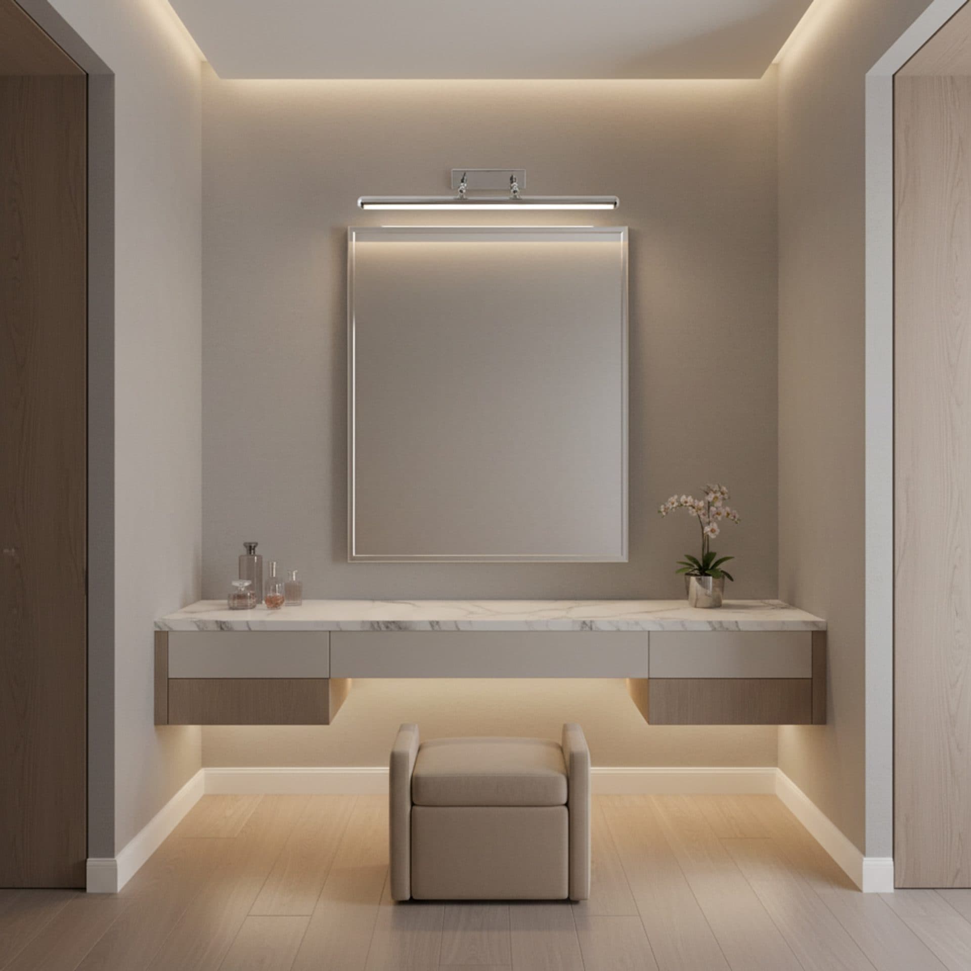 Aplica LED Flippy Balaton 10W liniara Crom Lucios — imagine 2