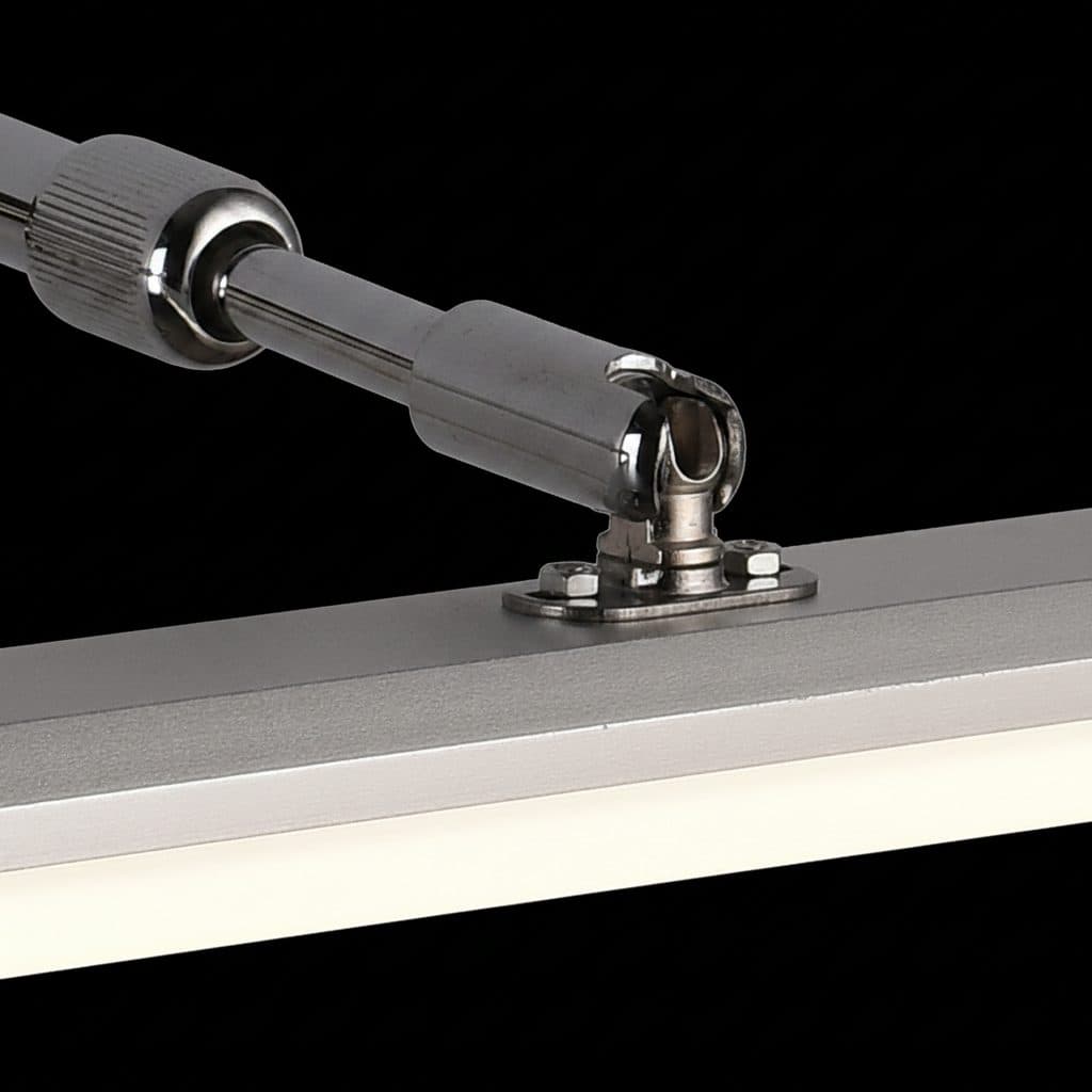 Aplica LED Flippy Balaton 10W liniara Crom Lucios — imagine 9