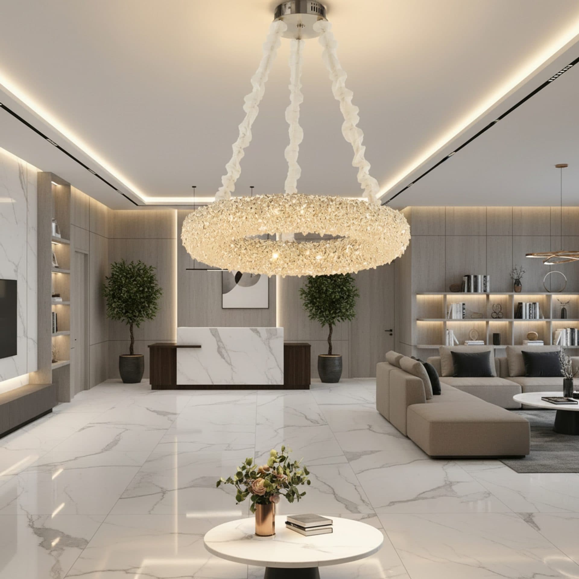 Candelabru Flippy PRAGA Magno Cristal 33W Auriu — imagine 2