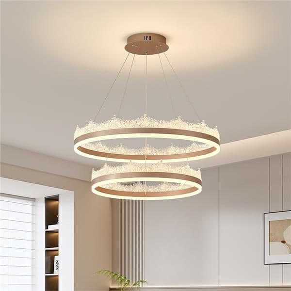 Lustra LED suspendata Flippy NIVALIS 126W Auriu — imagine 4