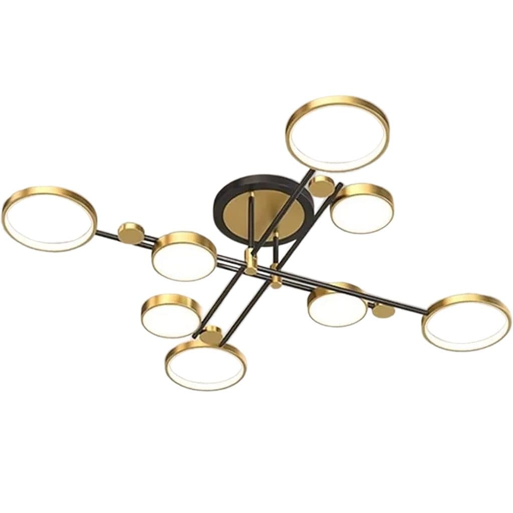 Lustra LED Flippy MARIA 8 Elemente 44W Auriu — imagine 12