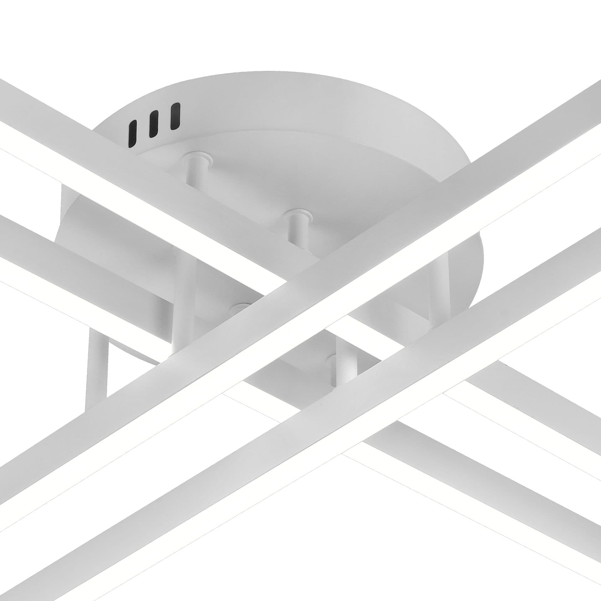 Lustra LED Flippy cu Telecomanda 54W 4 Elemente Alb — imagine 9