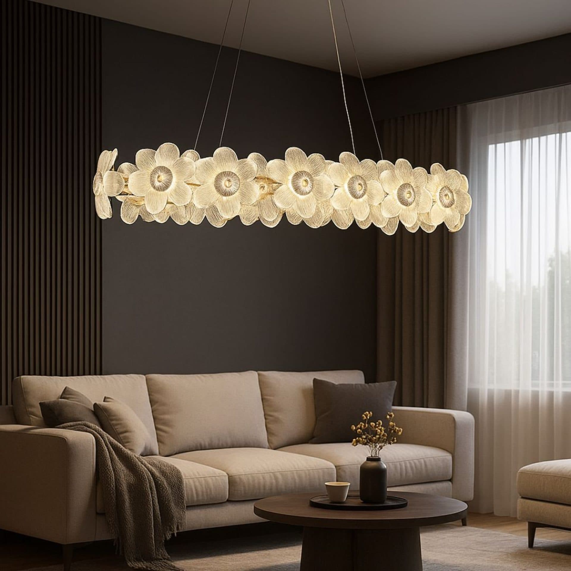 Candelabru Cristal Allegro 80W Auriu — imagine 2