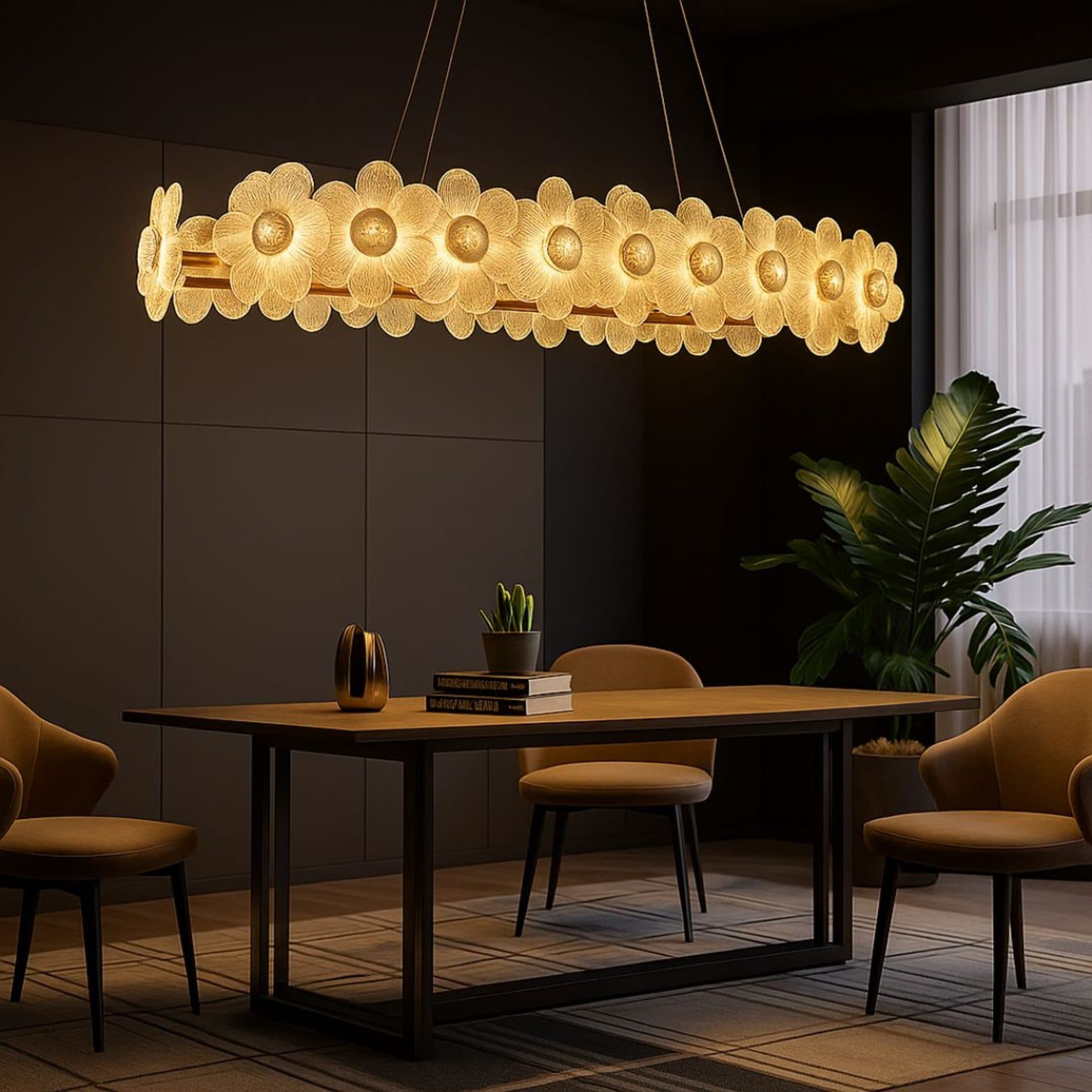 Candelabru Cristal Allegro 80W Auriu — imagine 3