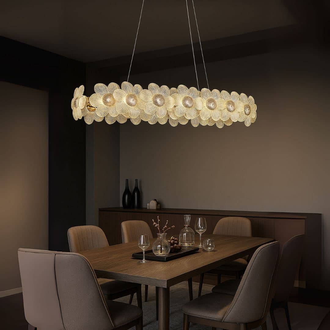 Candelabru Cristal Allegro 80W Auriu — imagine 8