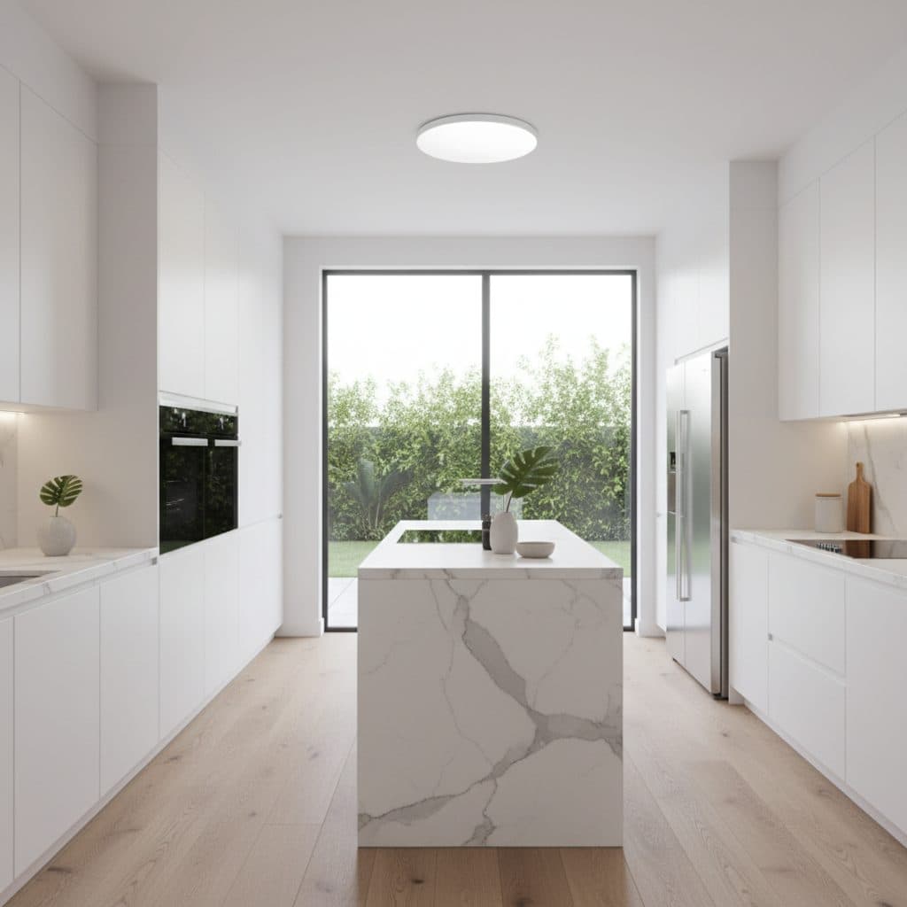Plafoniera LED Flippy SOLIS 47cm 69W Lumina Rece Alb — imagine 10