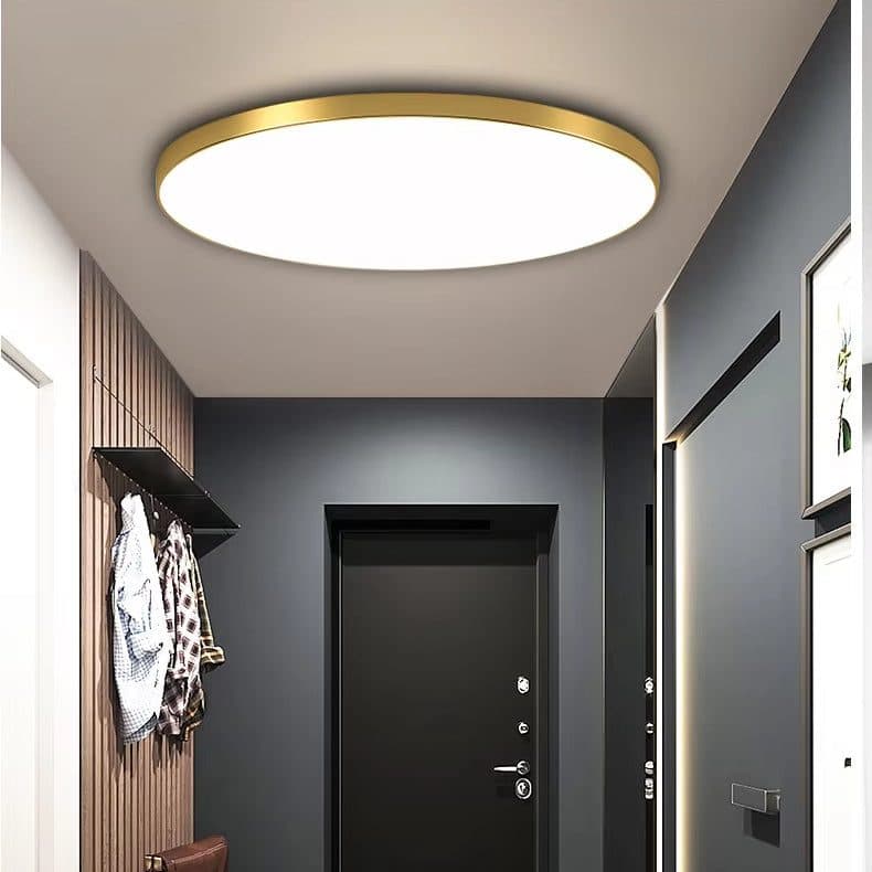 Plafoniera LED Flippy SOLIS 47cm 70W Lumina Rece 6000K Auriu — imagine 6