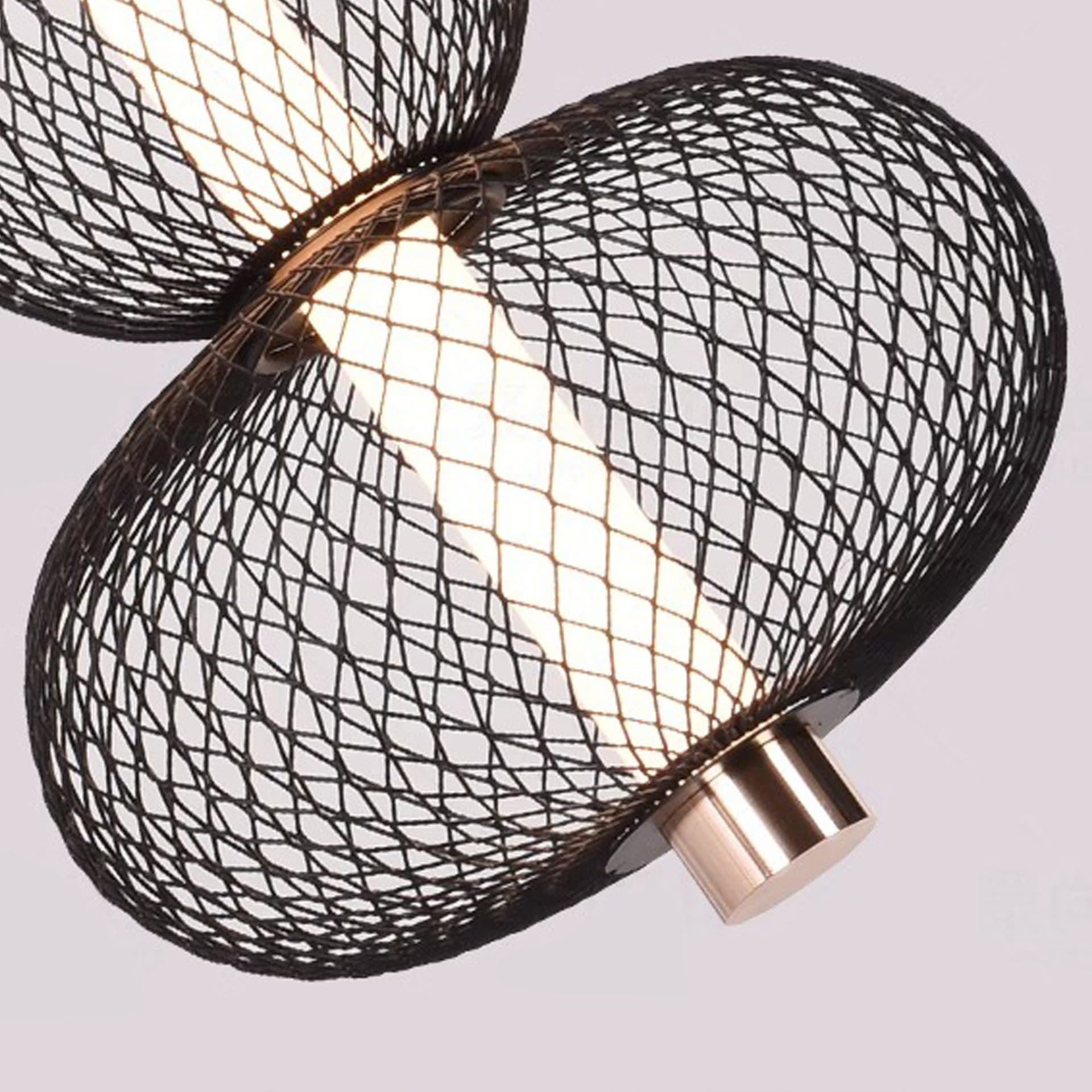 Lustra LED Suspendata Flippy LM550/3GD 12W 3000/4000/6000K Auriu — imagine 6