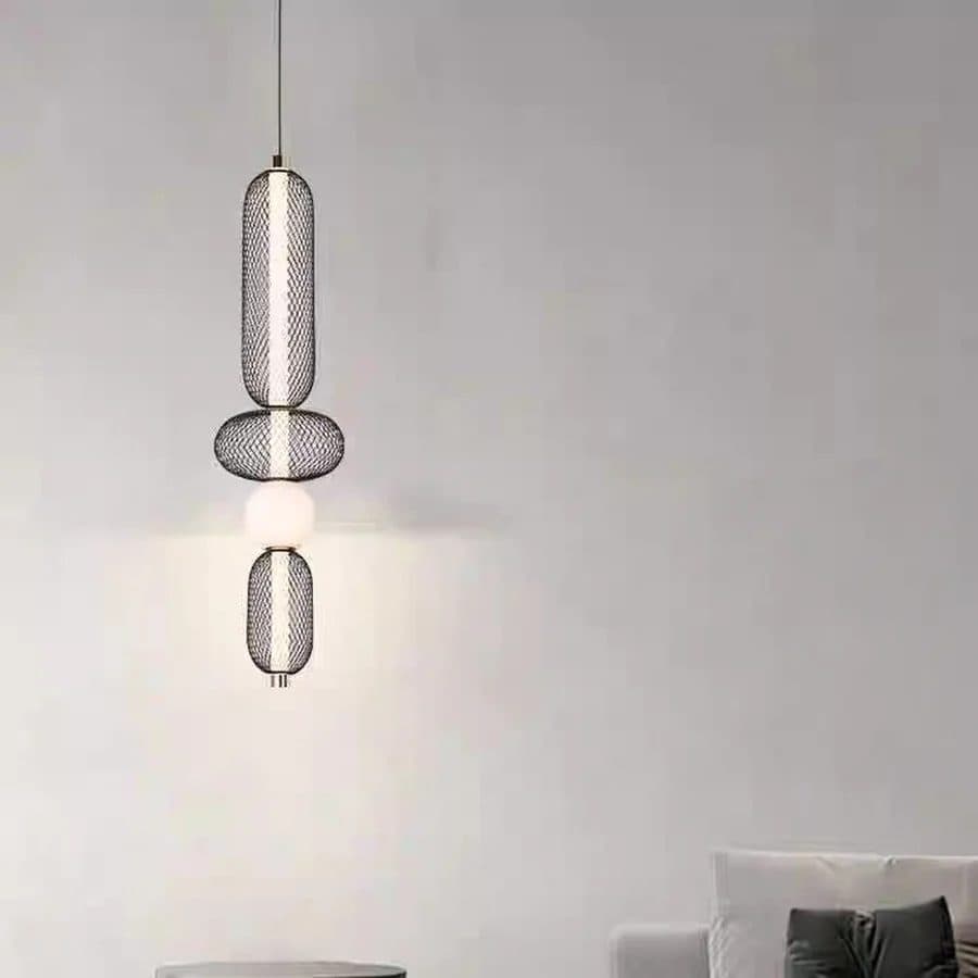 Lustra LED Suspendata Flippy LM551/4BK 24W Negru — imagine 2