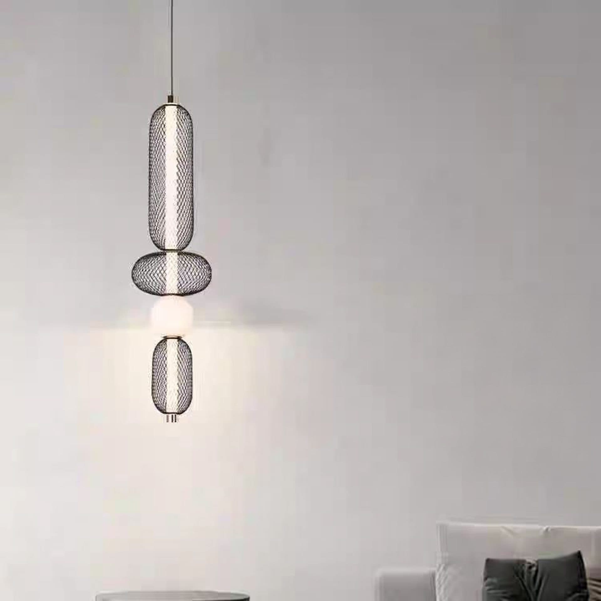 Lustra LED Suspendata Flippy LM551/4BK 24W Negru — imagine 4