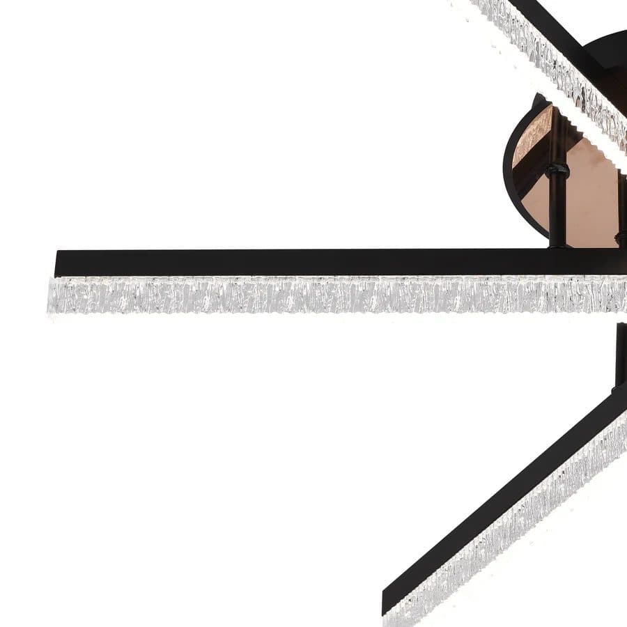 Lustra LED Flippy LT179/3BK 41W 3 Elementele Dimabila Negru — imagine 2