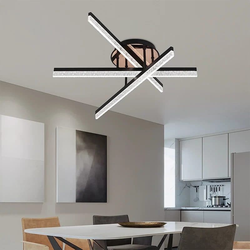 Lustra LED Flippy LT179/3BK 41W 3 Elementele Dimabila Negru — imagine 4