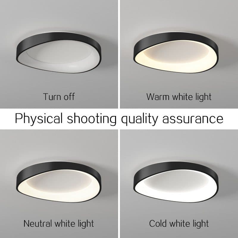 Plafoniera LED Flippy PL103/520BK 29W Diametru 50cm — imagine 3