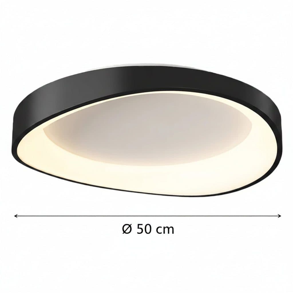 Plafoniera LED Flippy PL103/520BK 29W Diametru 50cm — imagine 5