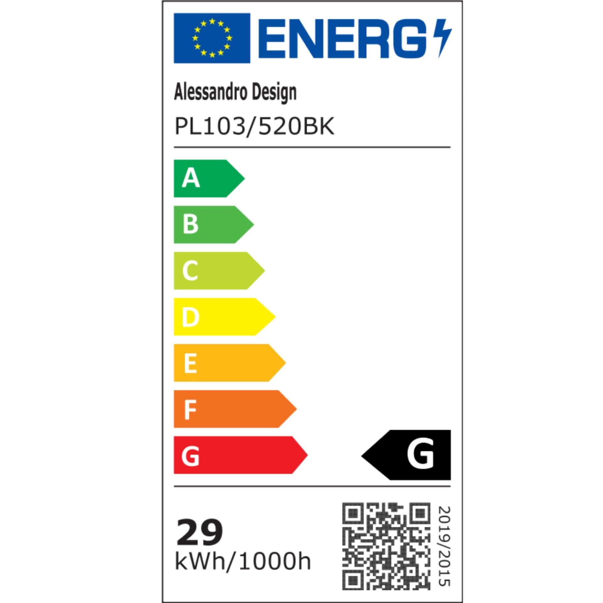 Plafoniera LED Flippy PL103/520BK 29W Diametru 50cm — imagine 6