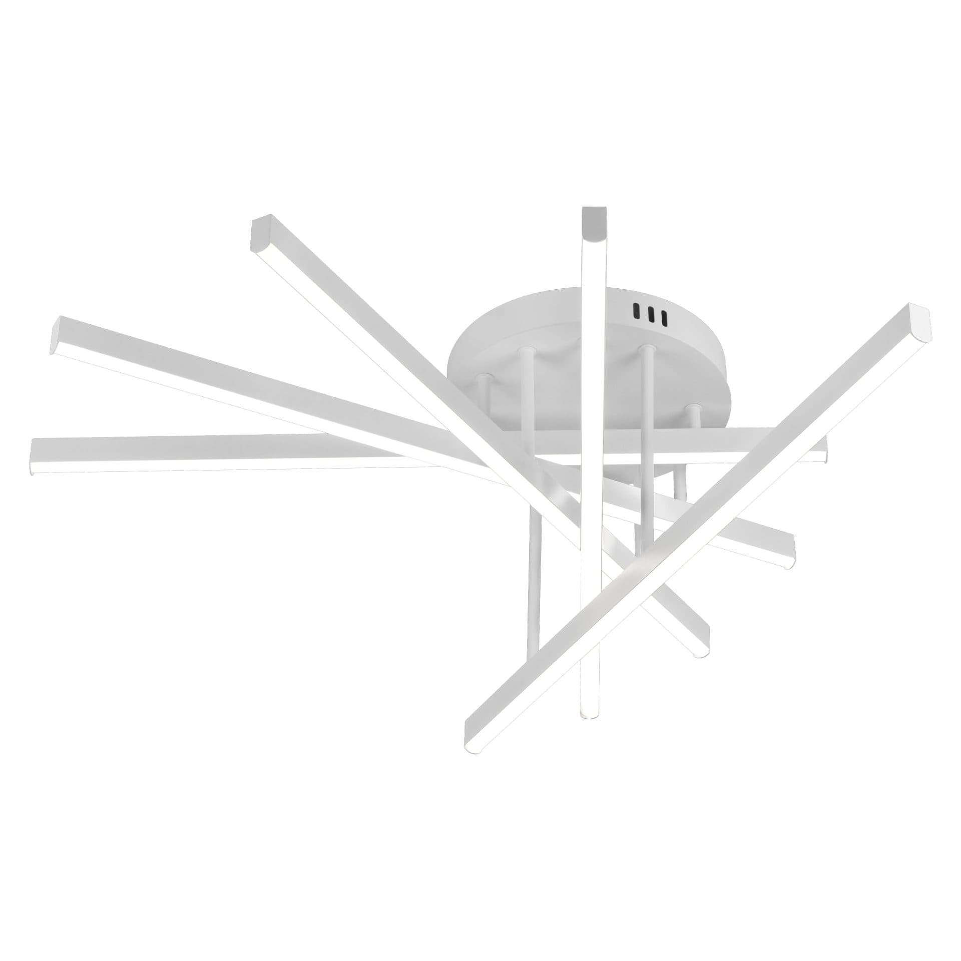 Lustra LED Flippy 68W 5 Elementele Telecomanda Alb — imagine 9