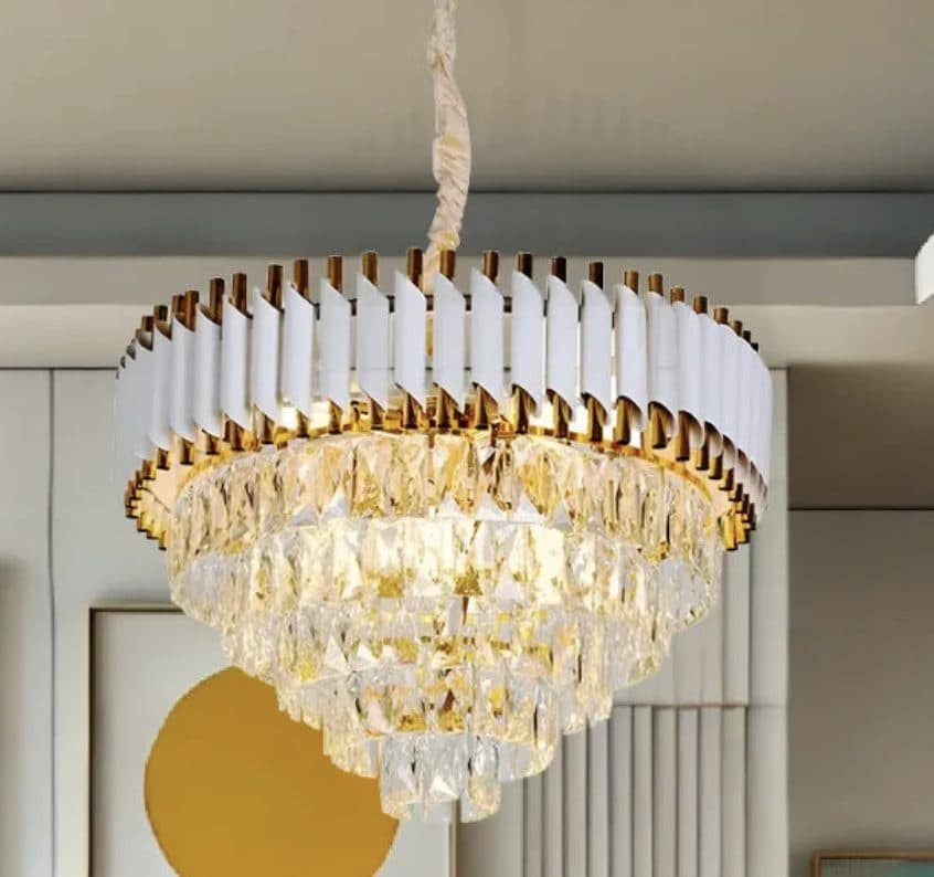 Candelabru Cristal VERSAILLES Magno 8x E14 — imagine 7