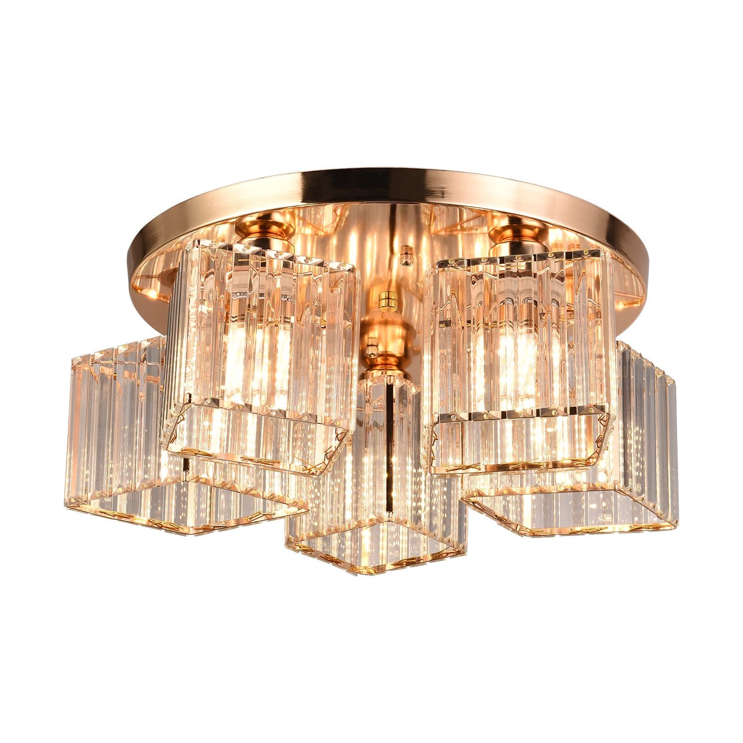 Lustra Flippy Clasica Moderna Sasha LC117/5GD 5x E27 Auriu — imagine 11