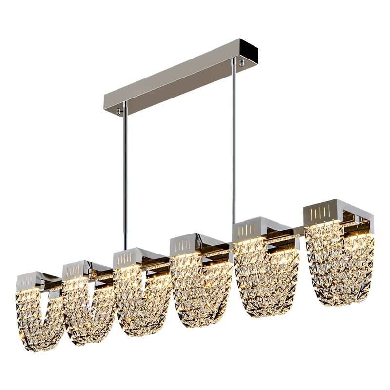 Lustra LED Suspendata Flippy STRATUS Supremo Cristal si Metal 15W — imagine 13