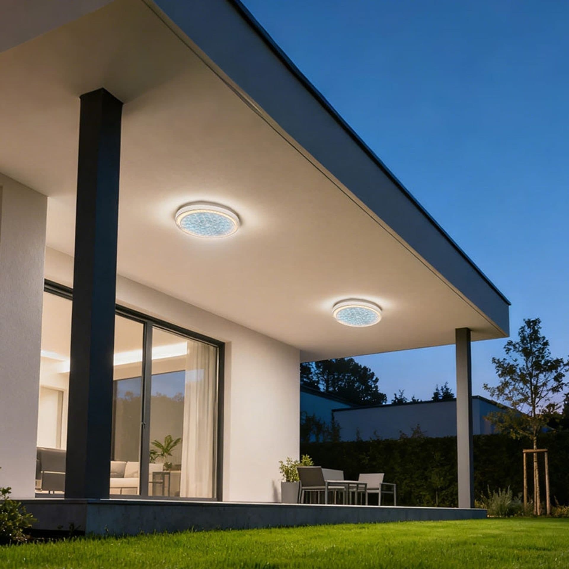 Aplica LED de Exterior Flippy AX315/218WH IP65 Alb — imagine 1
