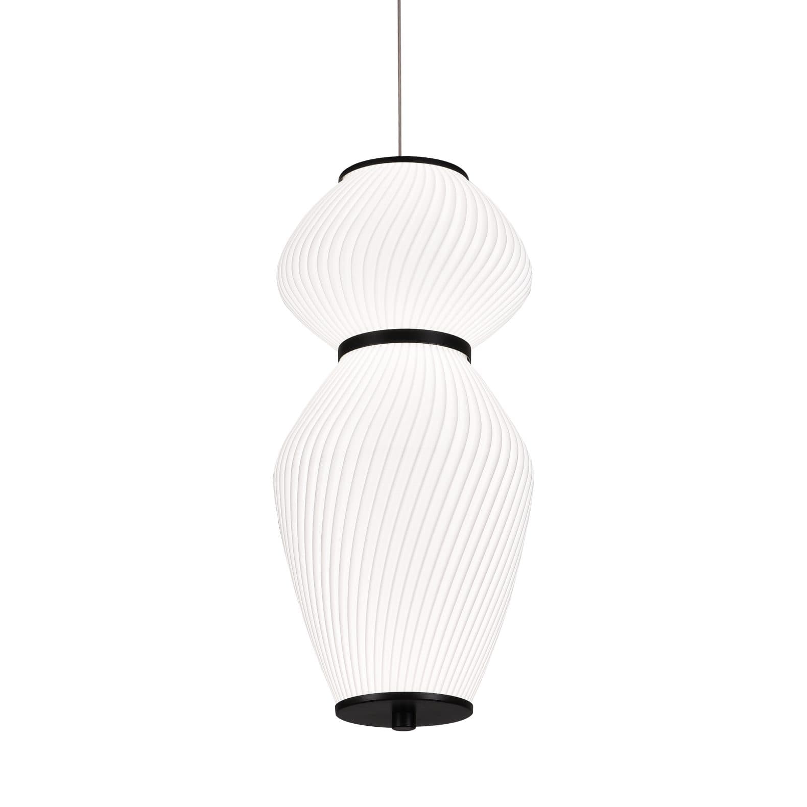 Lustra Suspendata LED Flippy 33W Telecomanda Lumina Calda/Rece/Neutra Diametru 40.5 cm Inaltime 40 cm Alb Plexiglas Metal — imagine 5