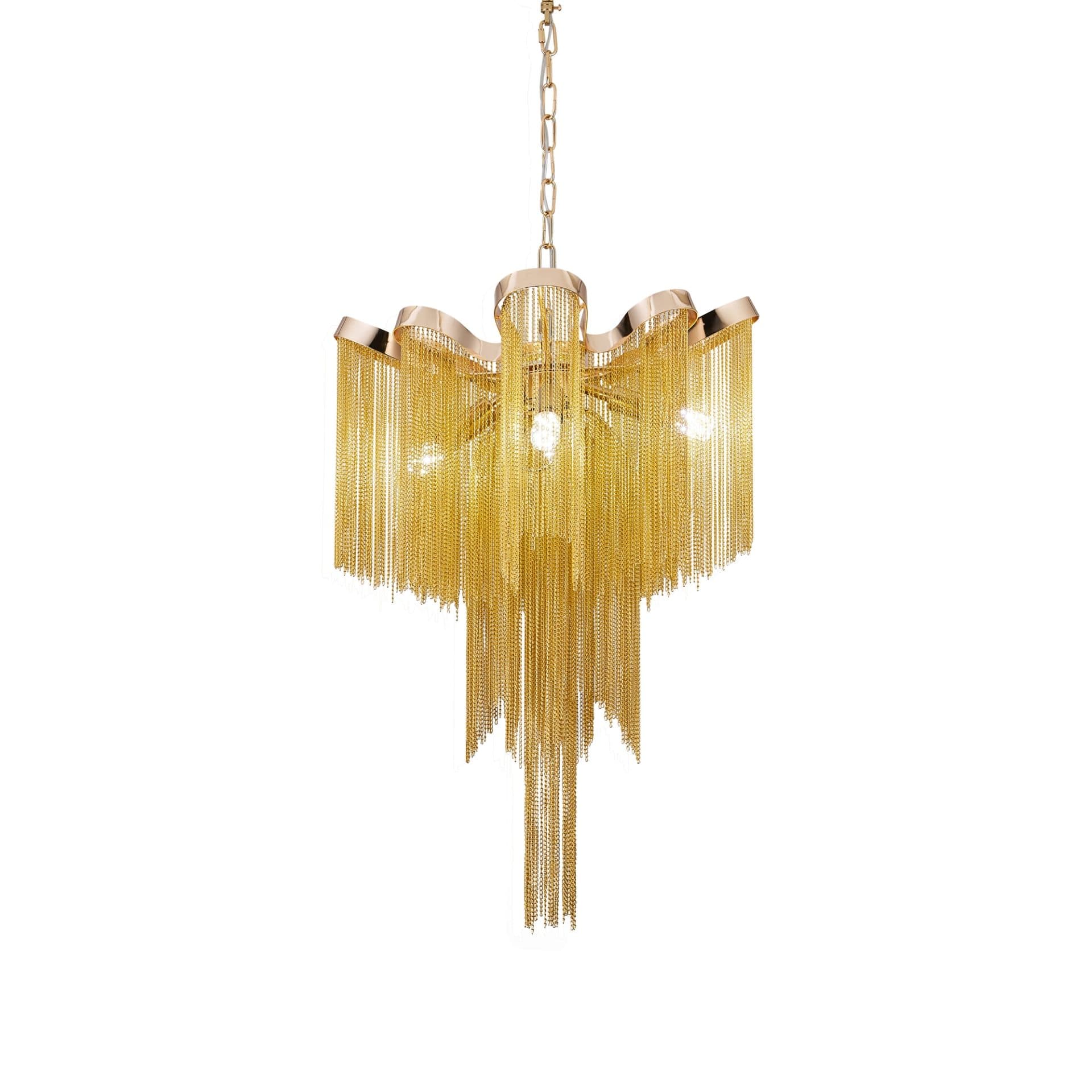 Candelabru Flippy Aurora 4x E14 Auriu Metal — imagine 1