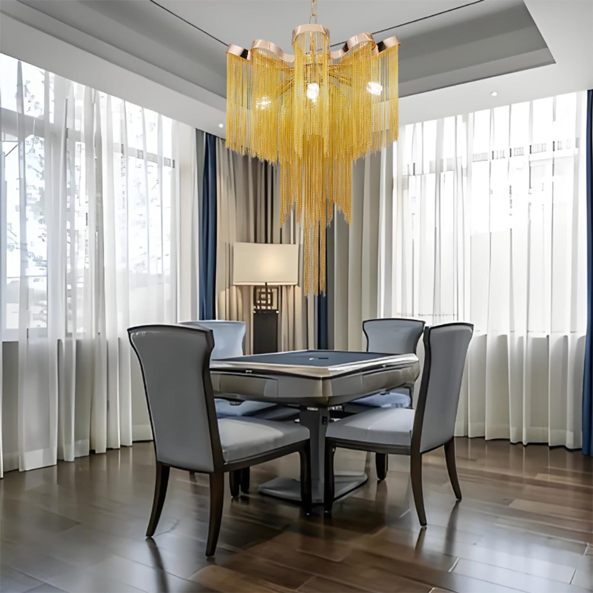 Candelabru Flippy Aurora 4x E14 Auriu Metal — imagine 2