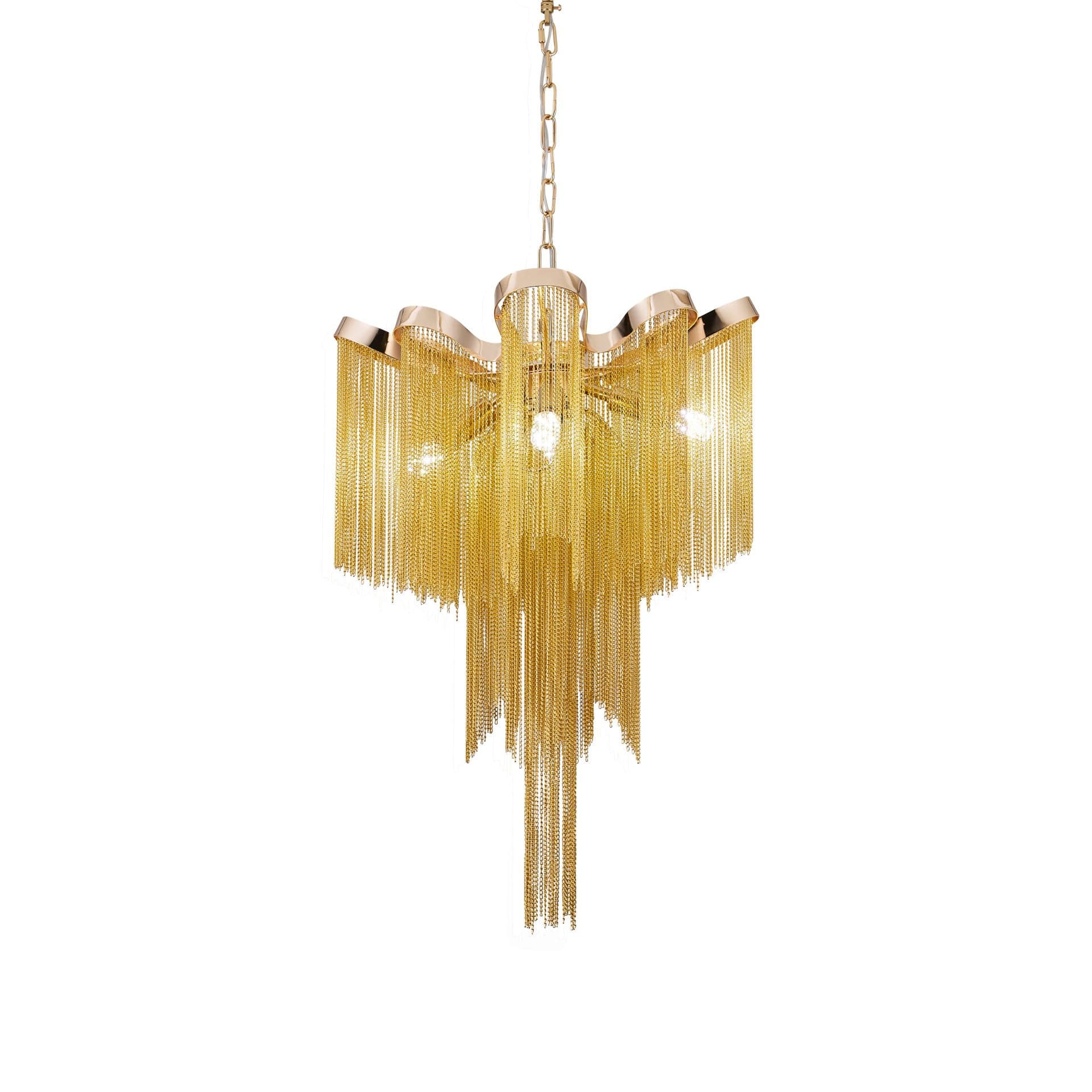 Candelabru Flippy Aurora 4x E14 Auriu Metal — imagine 3
