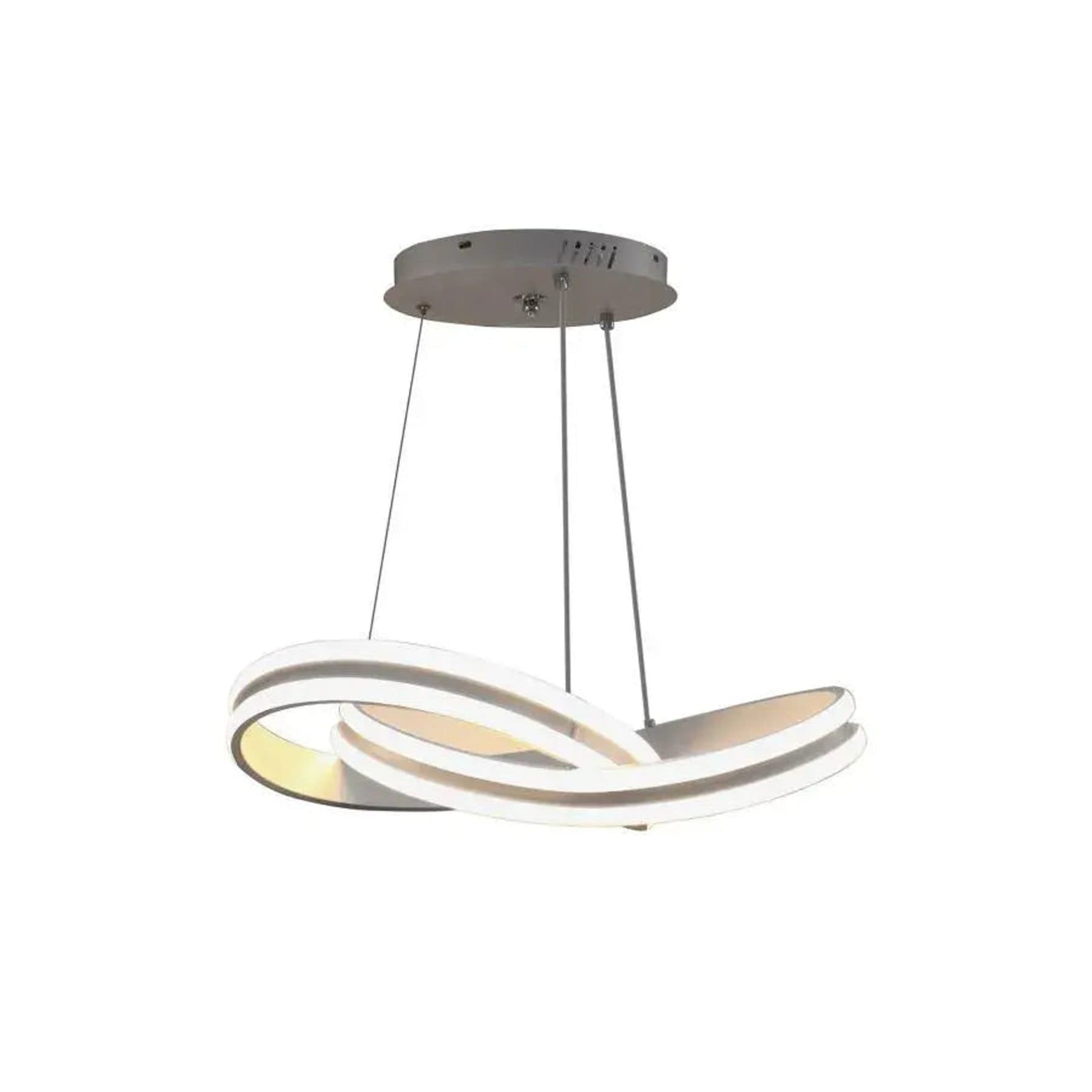 Lustra LED suspendata Flippy INFINITY LOOP 120W, control color/dimare — imagine 5