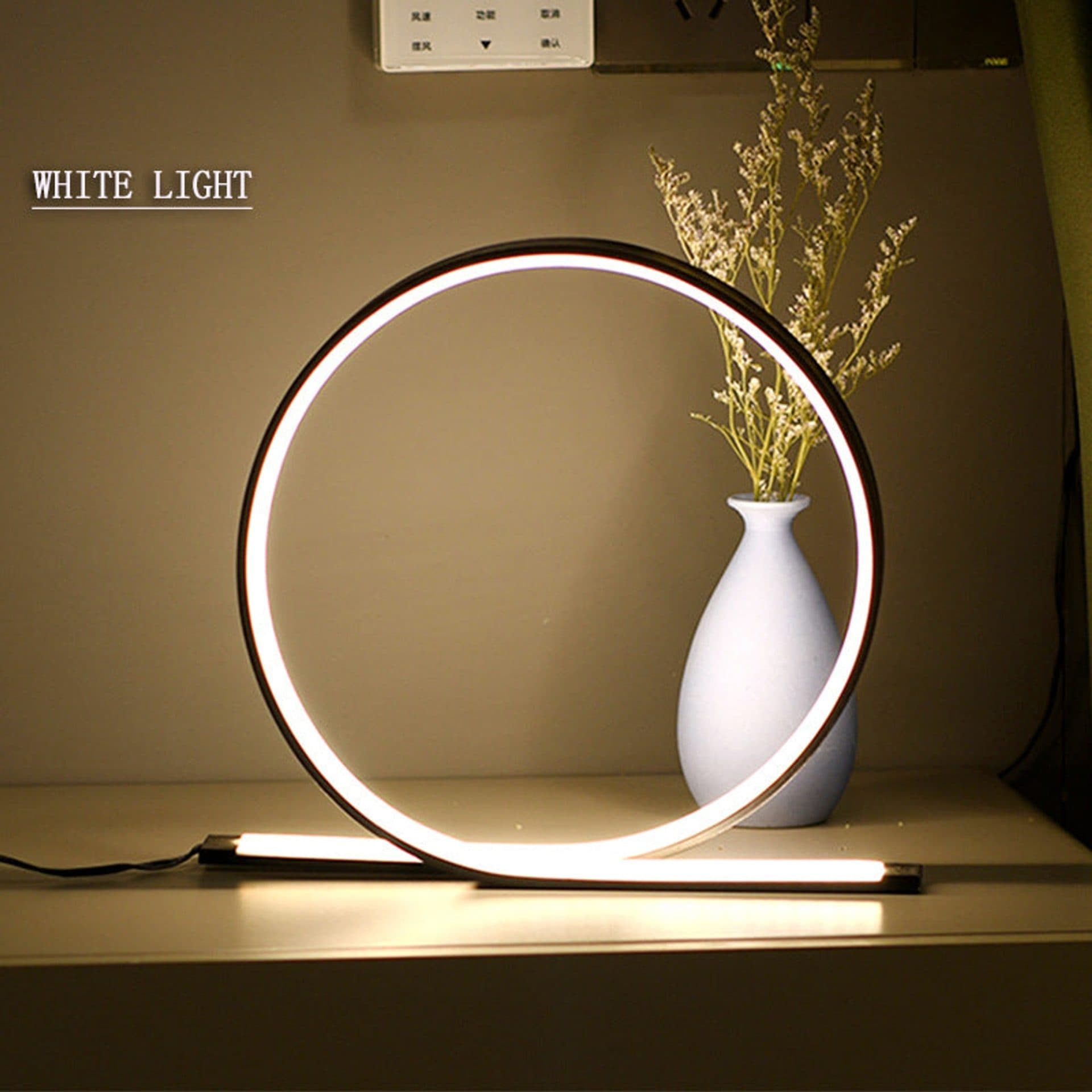 Veioza LED Flippy 21W, Lumina Rece/Calda/Neutra, Metal si Acril, Negru — imagine 3