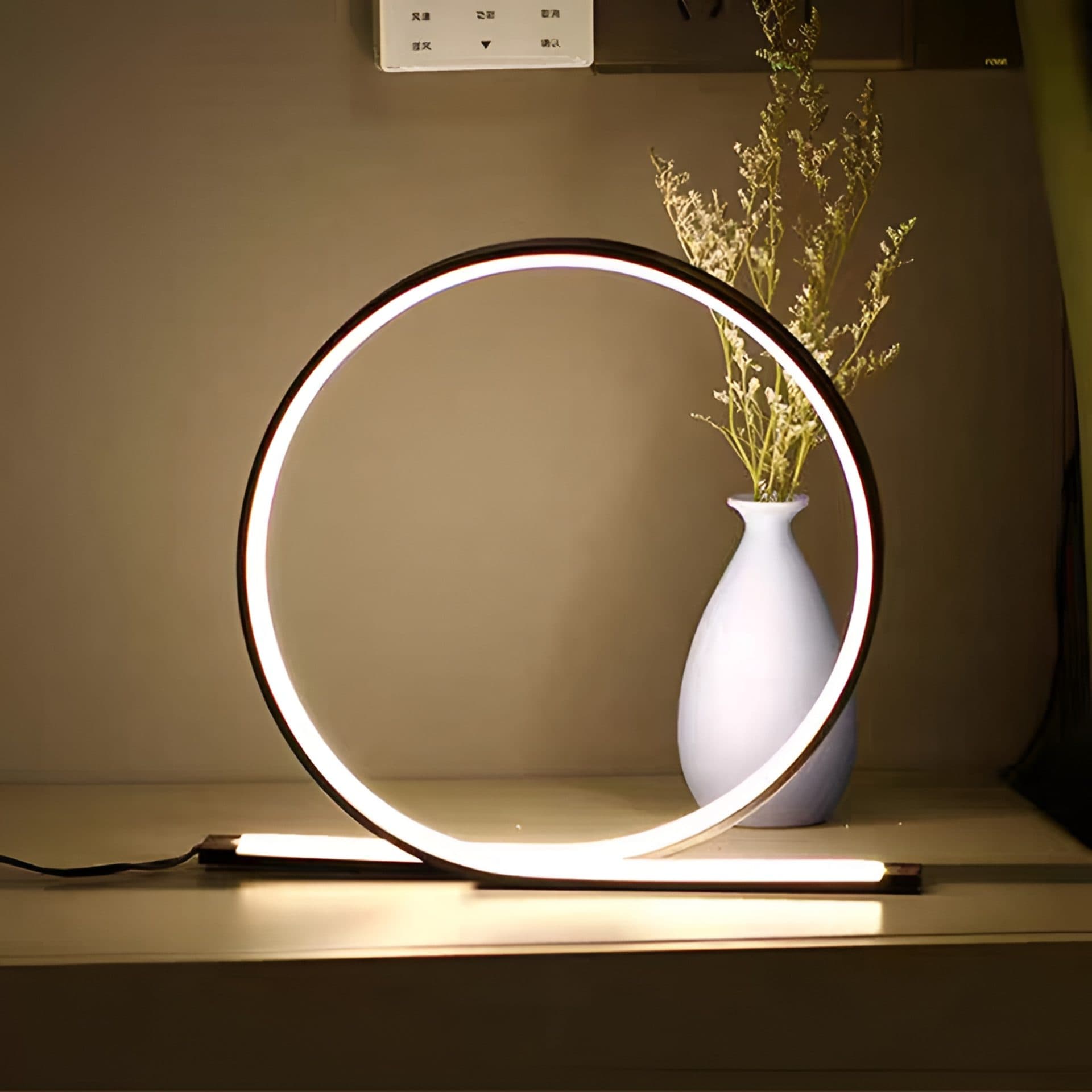 Veioza LED Flippy 21W, Lumina Rece/Calda/Neutra, Metal si Acril, Negru — imagine 4