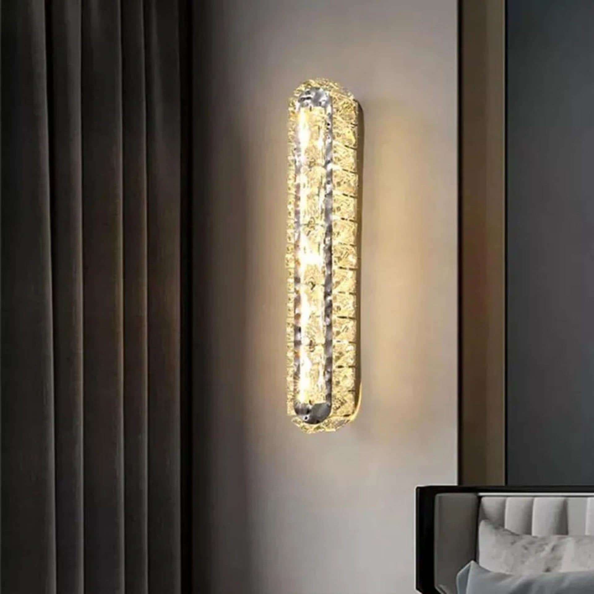 Aplica LED Flippy 5W Cristal Crom Lucios Lumina Calda/Rece/Neutra — imagine 1