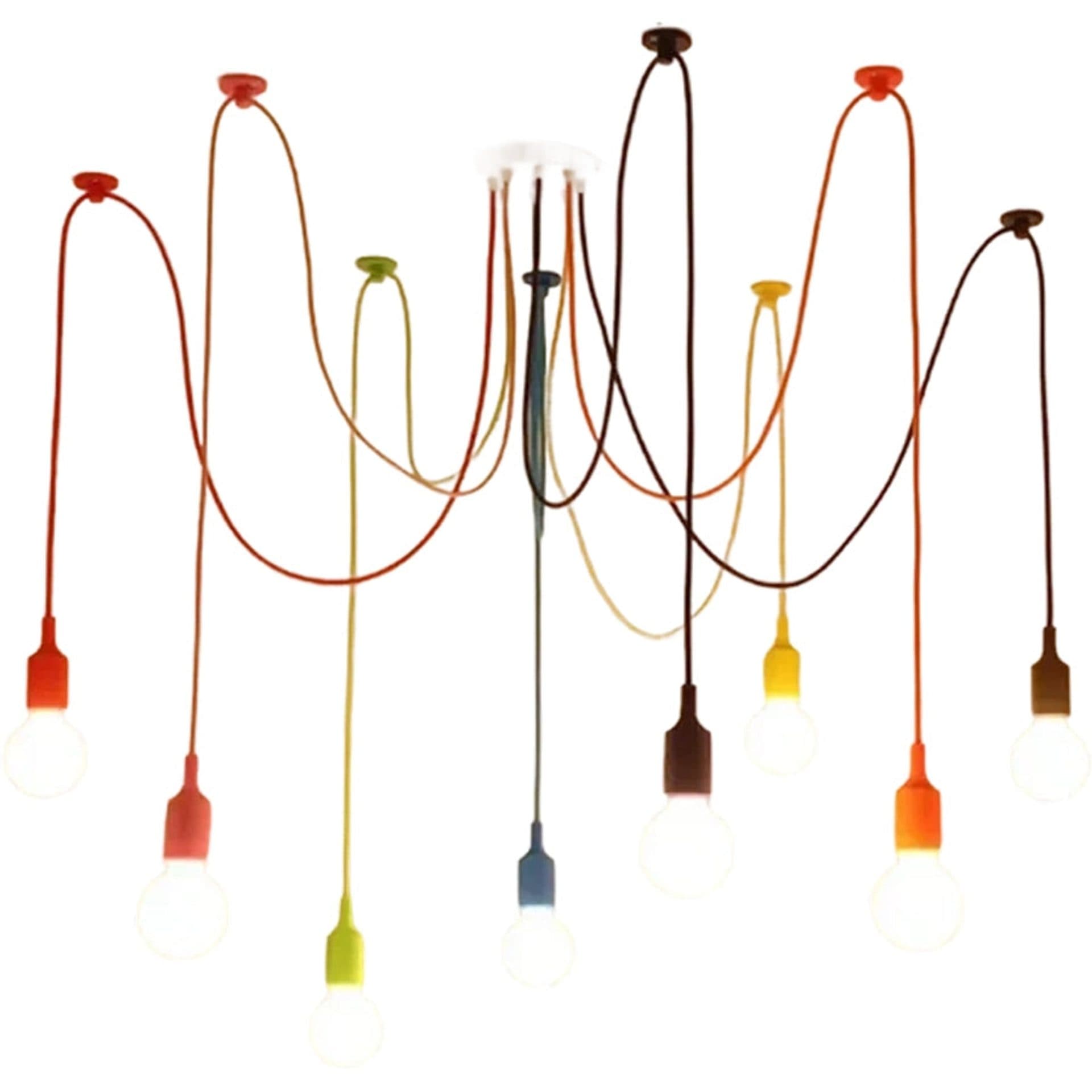 Lustra Flippy Kappa 8XE27 Multicolor — imagine 2
