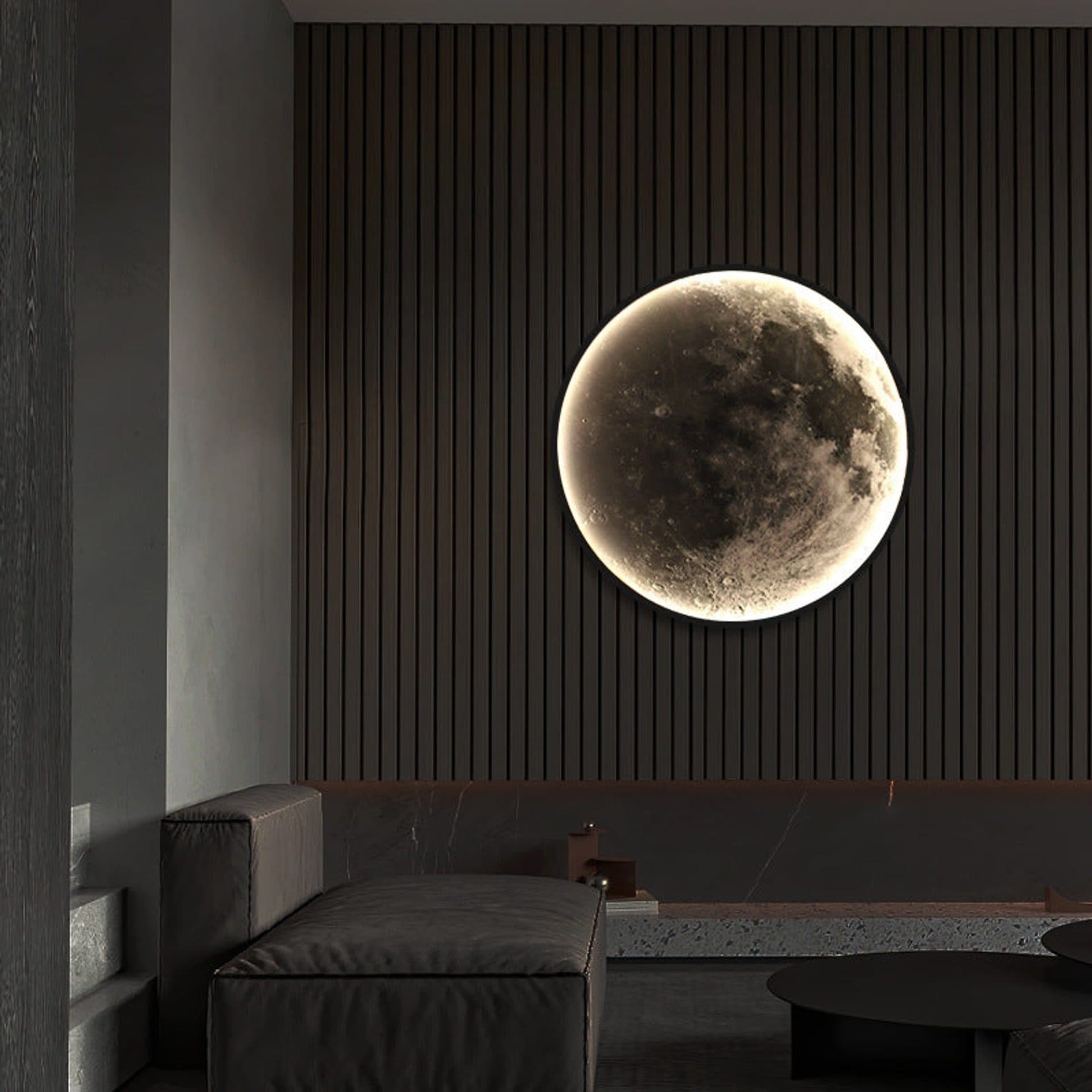 Aplica LED Flippy Decorativa Luna 34W 50CM — imagine 4