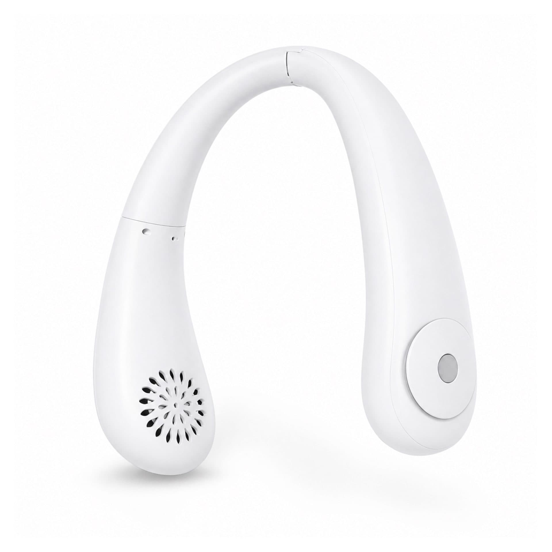 Ventilator de gat Flippy Mini Portabil USB 3 trepte de viteza Alb — imagine 1
