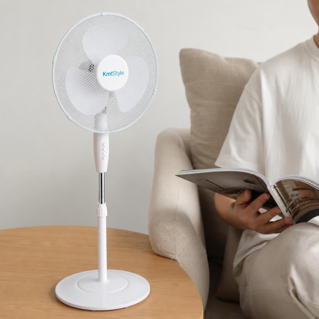 Ventilator Flippy Portabil cu picior telescopic ajustabil — imagine 3
