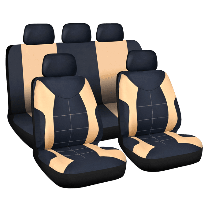 Set huse scaun auto universale 9 piese model ELEGANCE — imagine 1