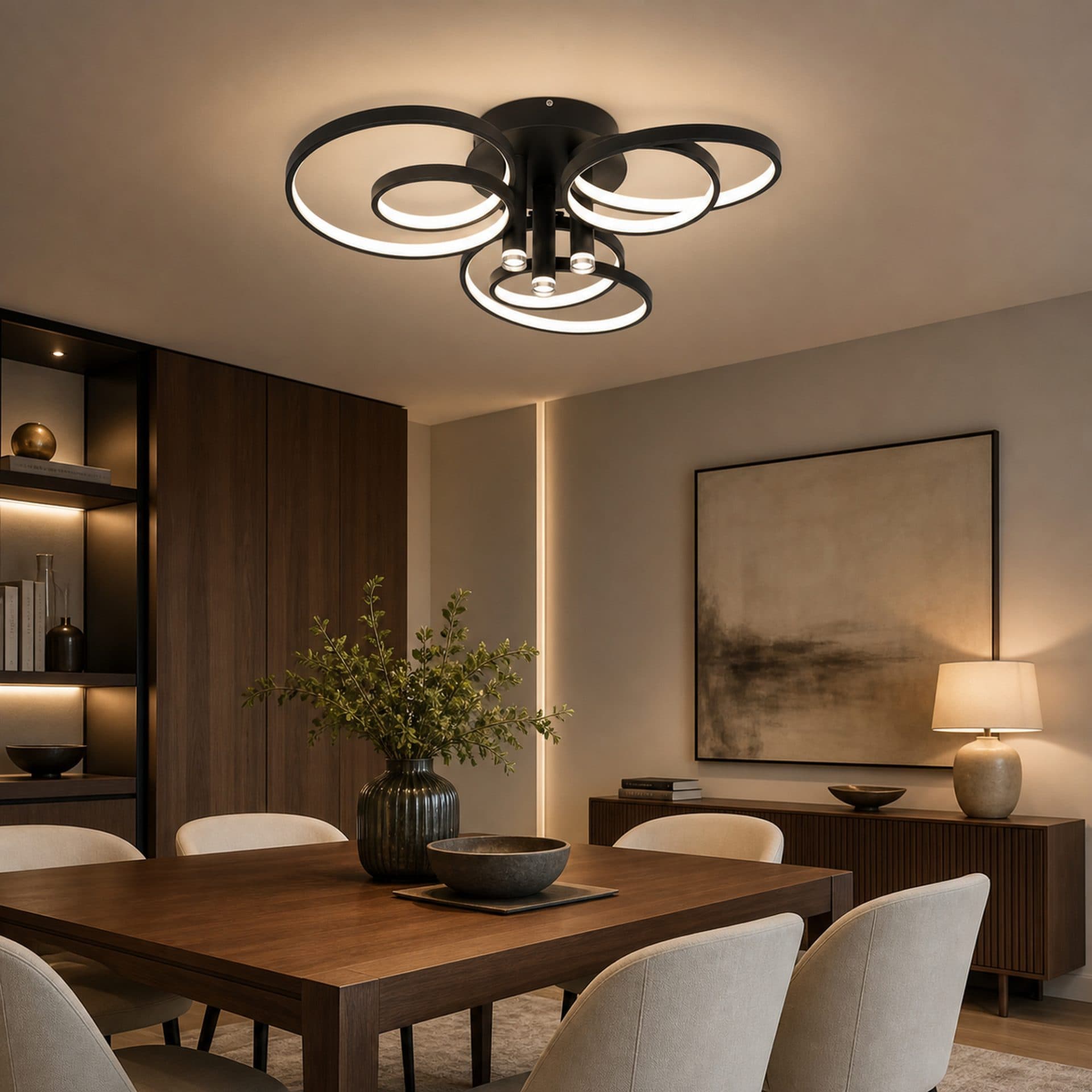Lustra LED cu telecomanda Flippy ORMS Magno — imagine 3
